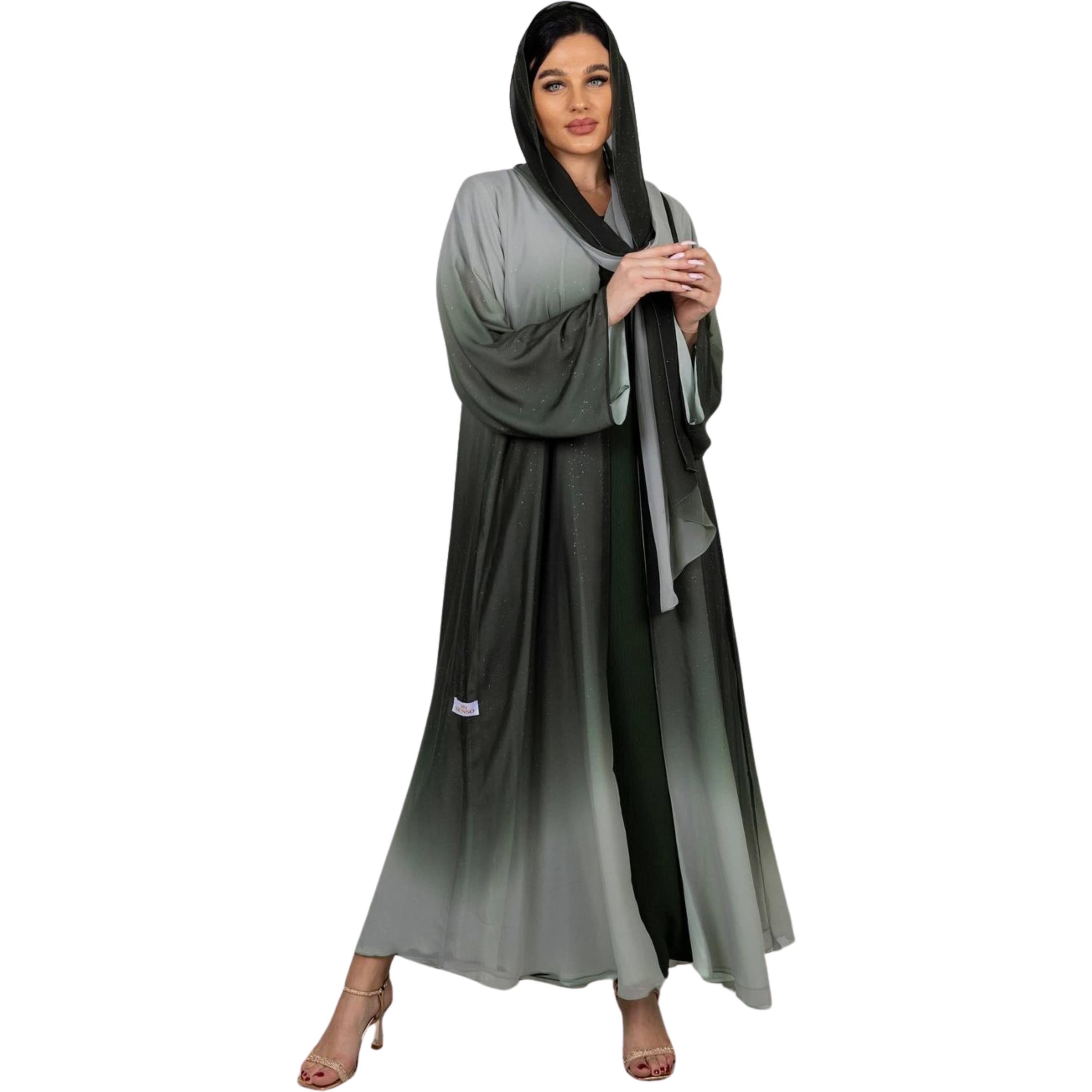 Green Mirage Abaya
